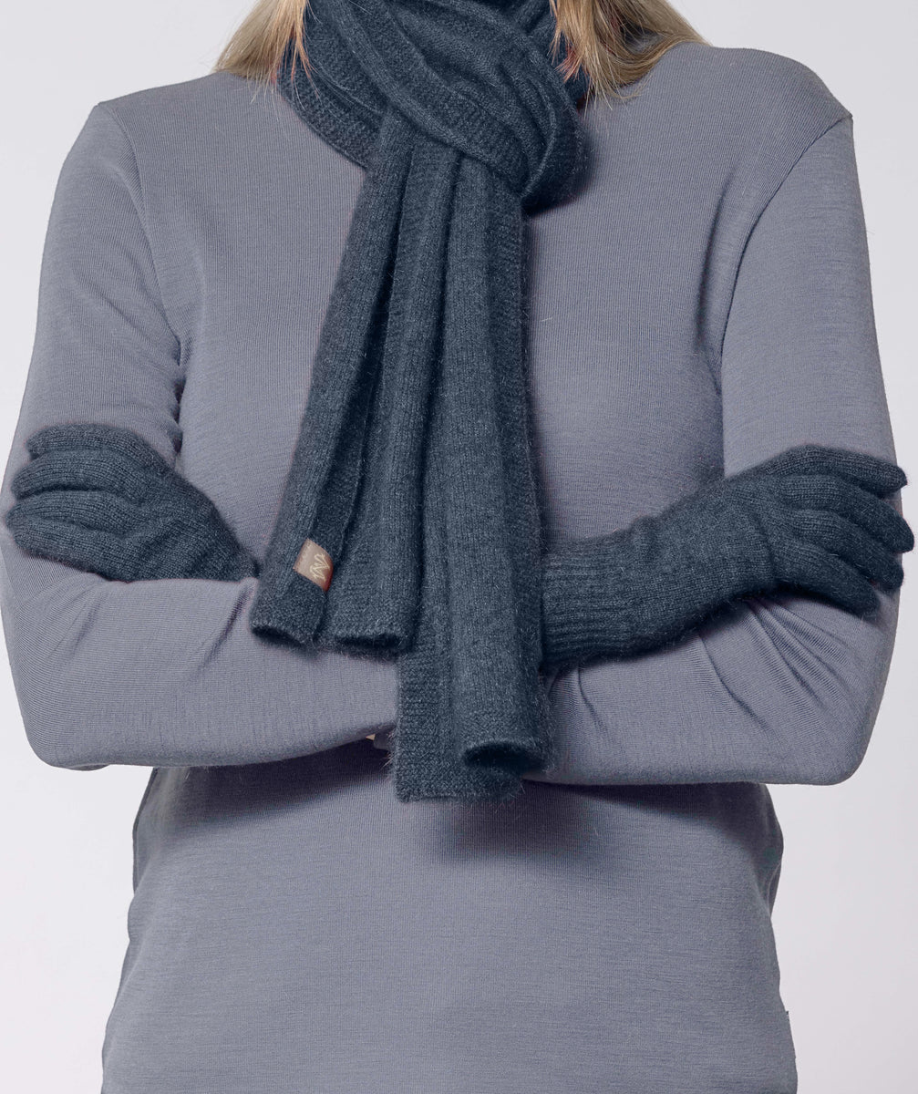 Noble Wilde Moss Stitch Cowl Neptune