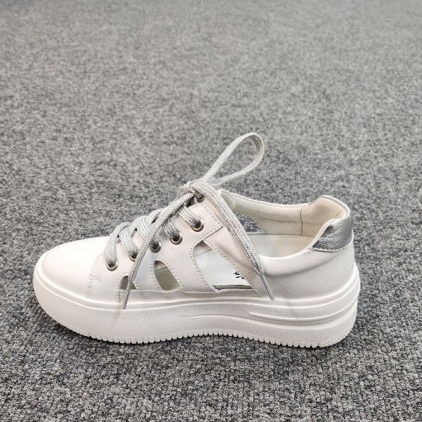 Gelato Newark Platform Sneakers - White – Dandan Fashions