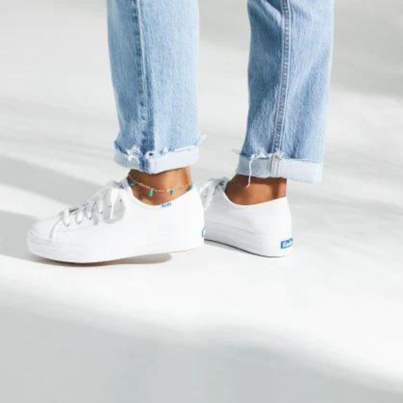 Keds triple kick white best sale