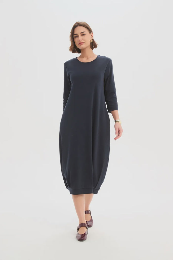 Tirelli Banded Hem Jersey dress 26D3800